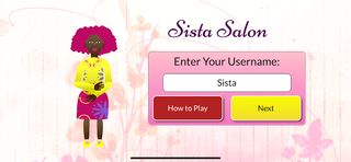 Sista Salon Natural Hair Game - Screenshot 1