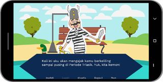 Virtual Tour Periode Triasik - Screenshot 1