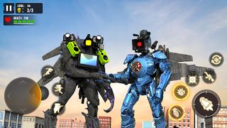 Toilet Rope Monster Game 3d - Screenshot 1