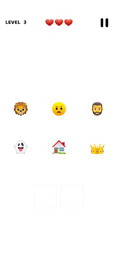 Emoji 2 Words : Guess and Sort - Screenshot 1