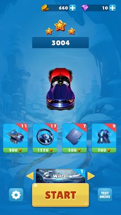 Race car with balls - Screenshot 2