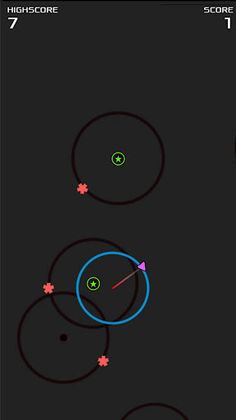 Radii - Hyper Casual Circle Ra - Screenshot 2