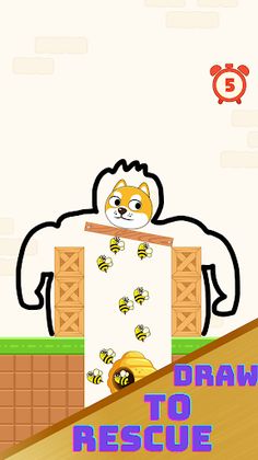 Draw To Rescue the dog: save - Screenshot 2