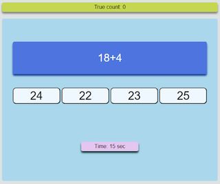 Math Game - Screenshot 1