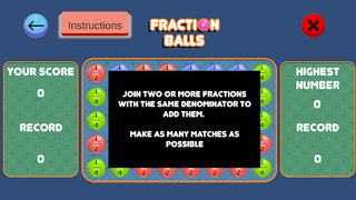 Fraction Balls - Screenshot 1