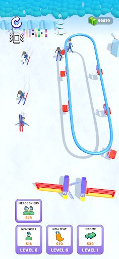 Ski Lift Clicker - Screenshot 2