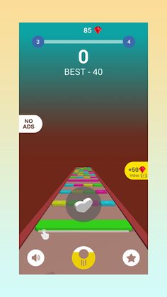 Jump Ball by Color - Screenshot 1