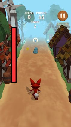 Fantasy Fox Run - Screenshot 2