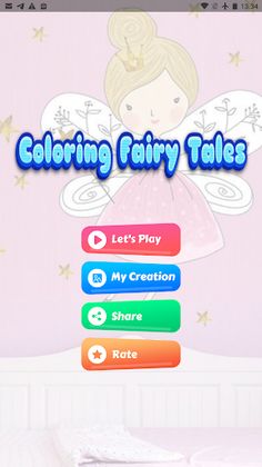 Fairy tale coloring - Screenshot 1