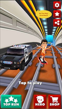 Subway Runner Pro : Paris - Screenshot 2