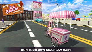 City Ice Cream Delivery Cart - Screenshot 3