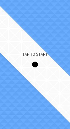 ZigZag Dash - Blue Edition - Screenshot 1