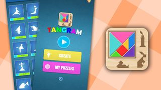 Tangram puzzle - polygram game - Screenshot 1