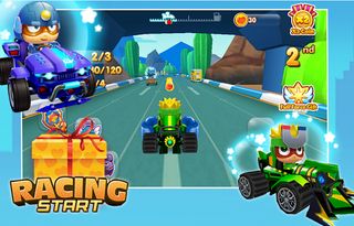 Racing start Robots tour - Screenshot 1