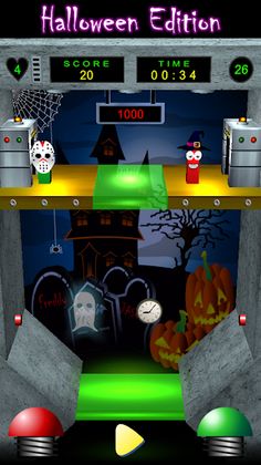 Pim Pam Down. Halloween Night - Screenshot 1