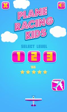 Plane Racing Game For Kids - Screenshot 1