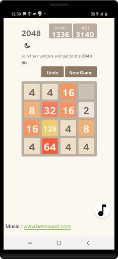 2048 Musical - Screenshot 2