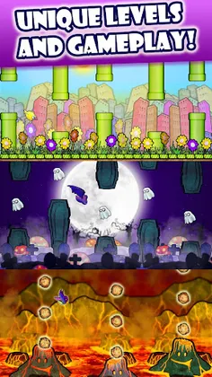 Flapped Birds: 2D runner games - Screenshot 1