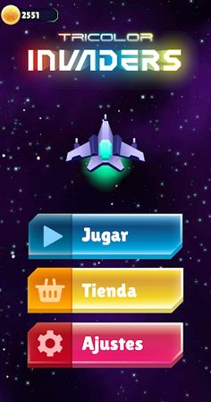 Tricolor Invaders - Screenshot 4