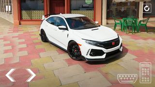 Real Honda Car Civic Parking - Screenshot 1