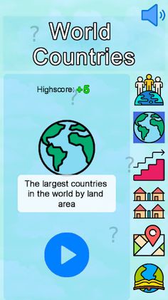 Countries Quiz - Screenshot 1