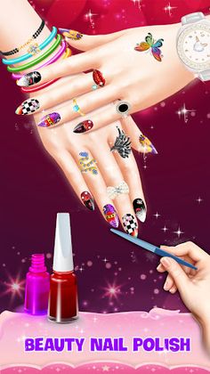 Nail Salon Games for Girls - Screenshot 1