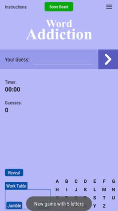 Word Addiction - Screenshot 1