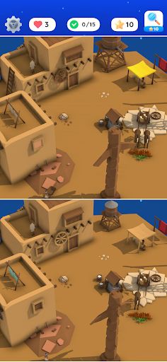 Differences 3D Puzzle Game - Screenshot 1