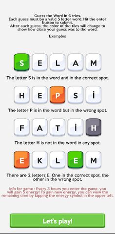 Worden TR - Word Puzzle Game - Screenshot 3