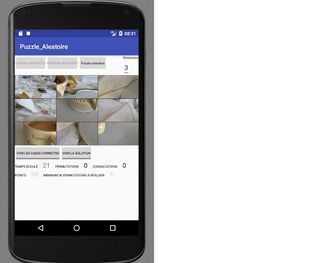 Puzzle aléatoire - Screenshot 1