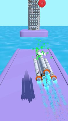 Rocket Destruction Run - Screenshot 1