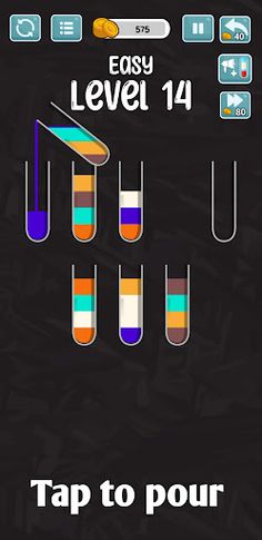 Water bottle sort - Screenshot 1