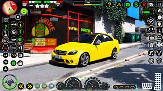 Taxi Driving 3D Taxi Game Sim - Screenshot 2