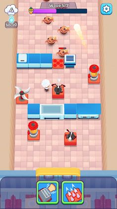 Kitchen War: Tower Defence - Screenshot 1