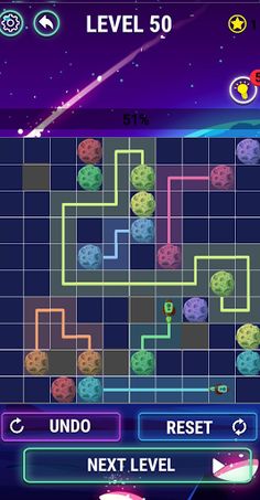 Connect The Moons - IQ puzzle  - Screenshot 3