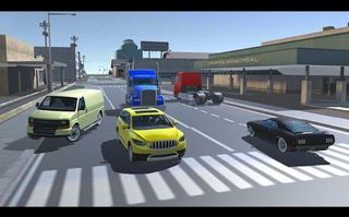 Mad Taxi Simulator Racing 2018 - Screenshot 1