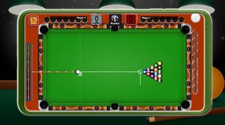 Online Challenge Billiards - Screenshot 1