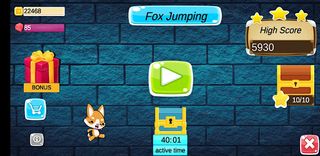 fox jumping - Screenshot 1