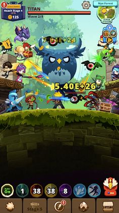 Titan Hunter Idle RPG - Screenshot 1