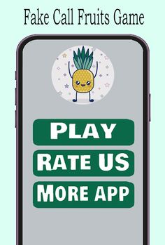 Fake Call Fruits Game - Screenshot 1
