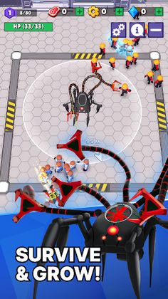 Robot Invasion - Idle Arcade - Screenshot 3