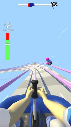 Rodelbahn Race 3D - Screenshot 4