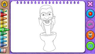 Toilet Monster Skibydi Paint - Screenshot 2