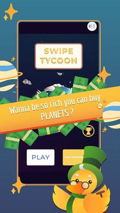 Swipe Tycoon! How to be the Ki - Screenshot 1