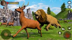 Offline Lion Family Simulator - Screenshot 4