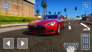 Electric Tesla S: Driving Game - Screenshot 2