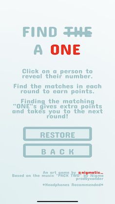 Find a One - Screenshot 4