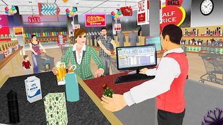 Supermarket Cashier-Mall Shop - Screenshot 2