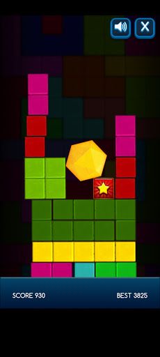 Hexagon Fall - Screenshot 2