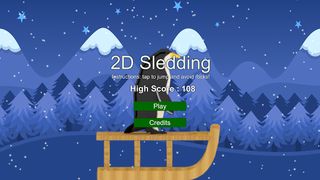 2D Sledding - Screenshot 1